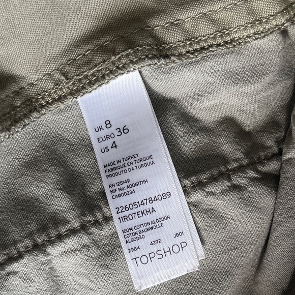 TOPSHOP Army Style Hooded Utility Jacket - Picture 3 of 13